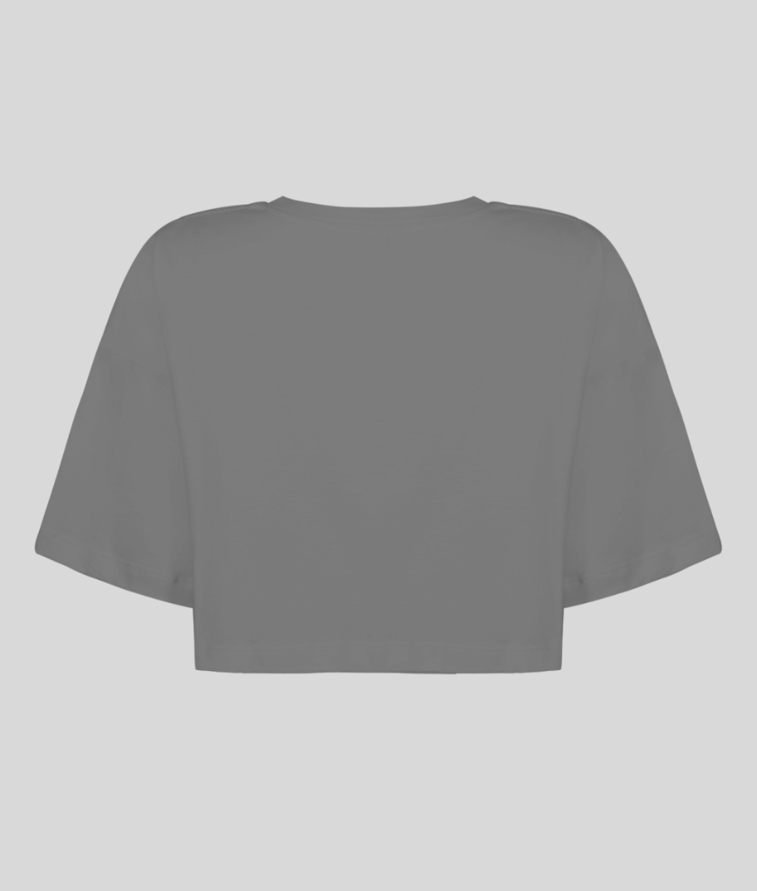 Cropped Oversized - KRAVEGYM (Cinza)