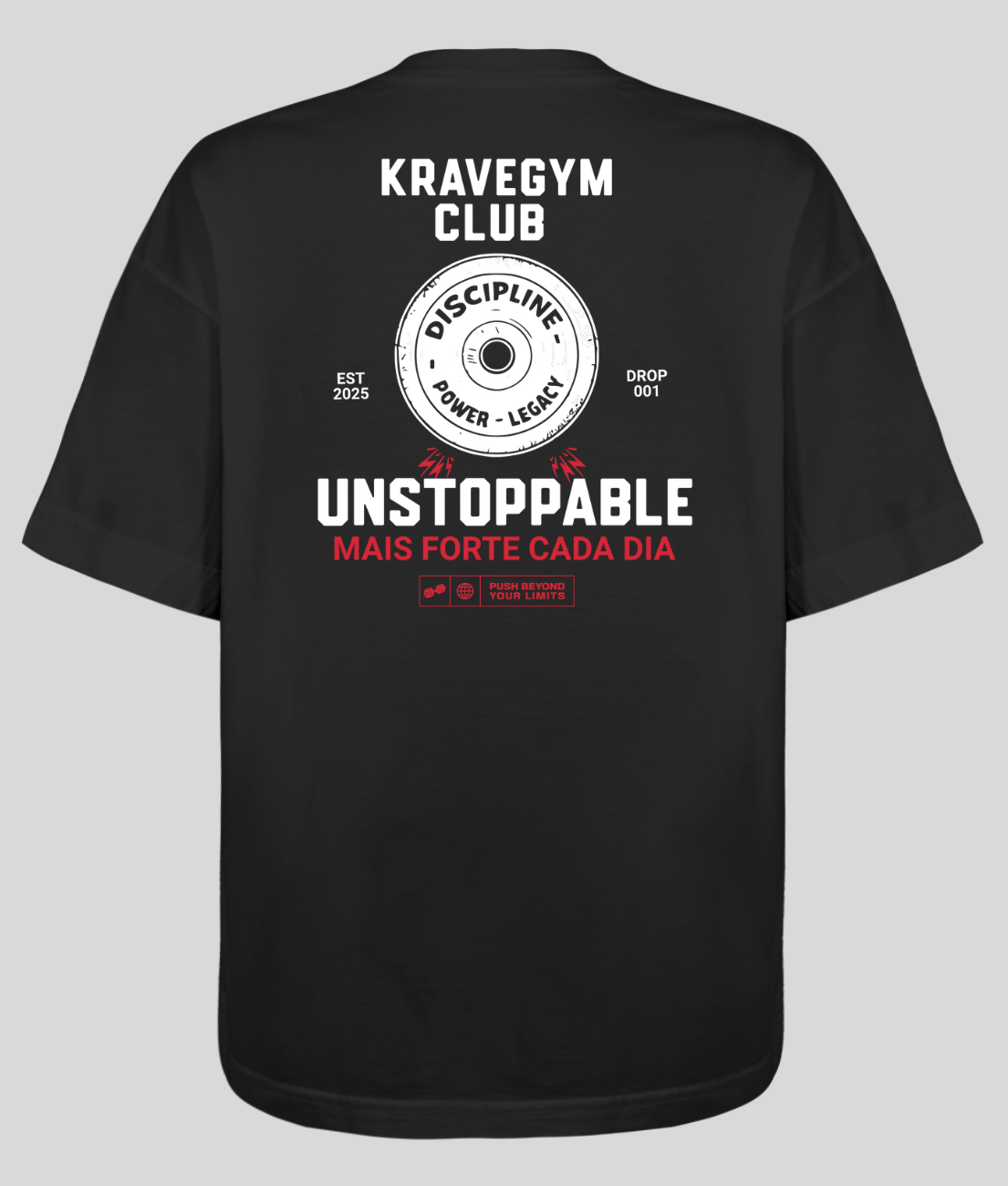 Camiseta Oversized - UNSTOPPABLE