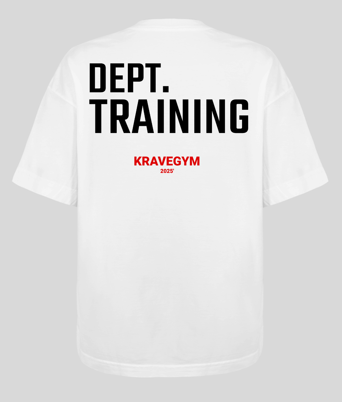 Camiseta Oversized - DEPT. TRAINING