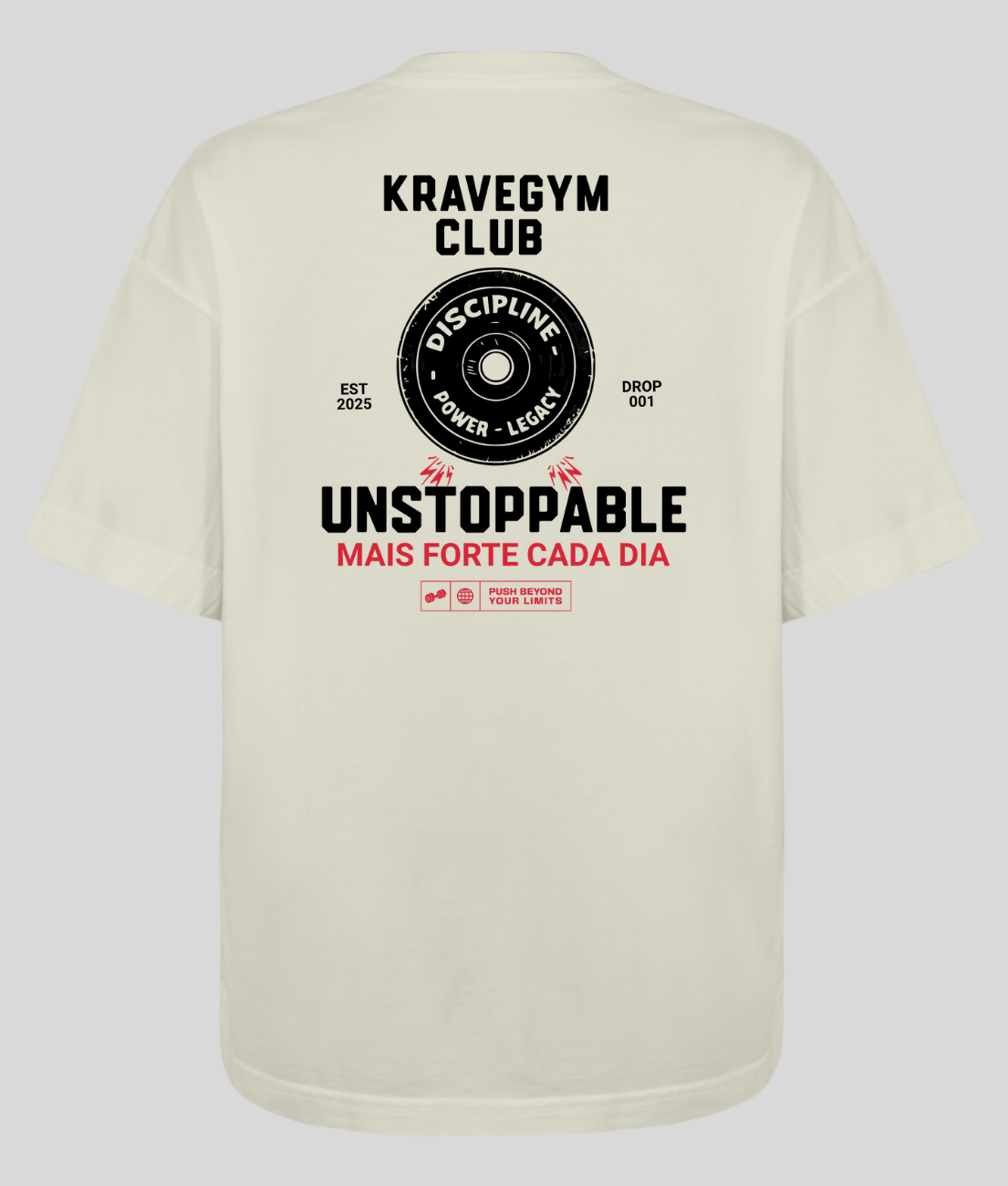 Camiseta Oversized - UNSTOPPABLE