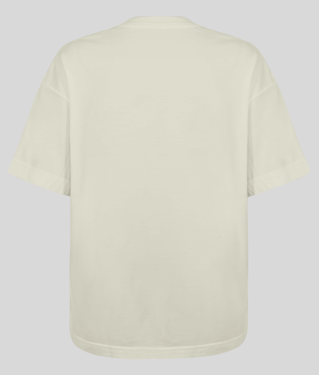 Camiseta Oversized - KRAVEGYM e KVG (Off-White)