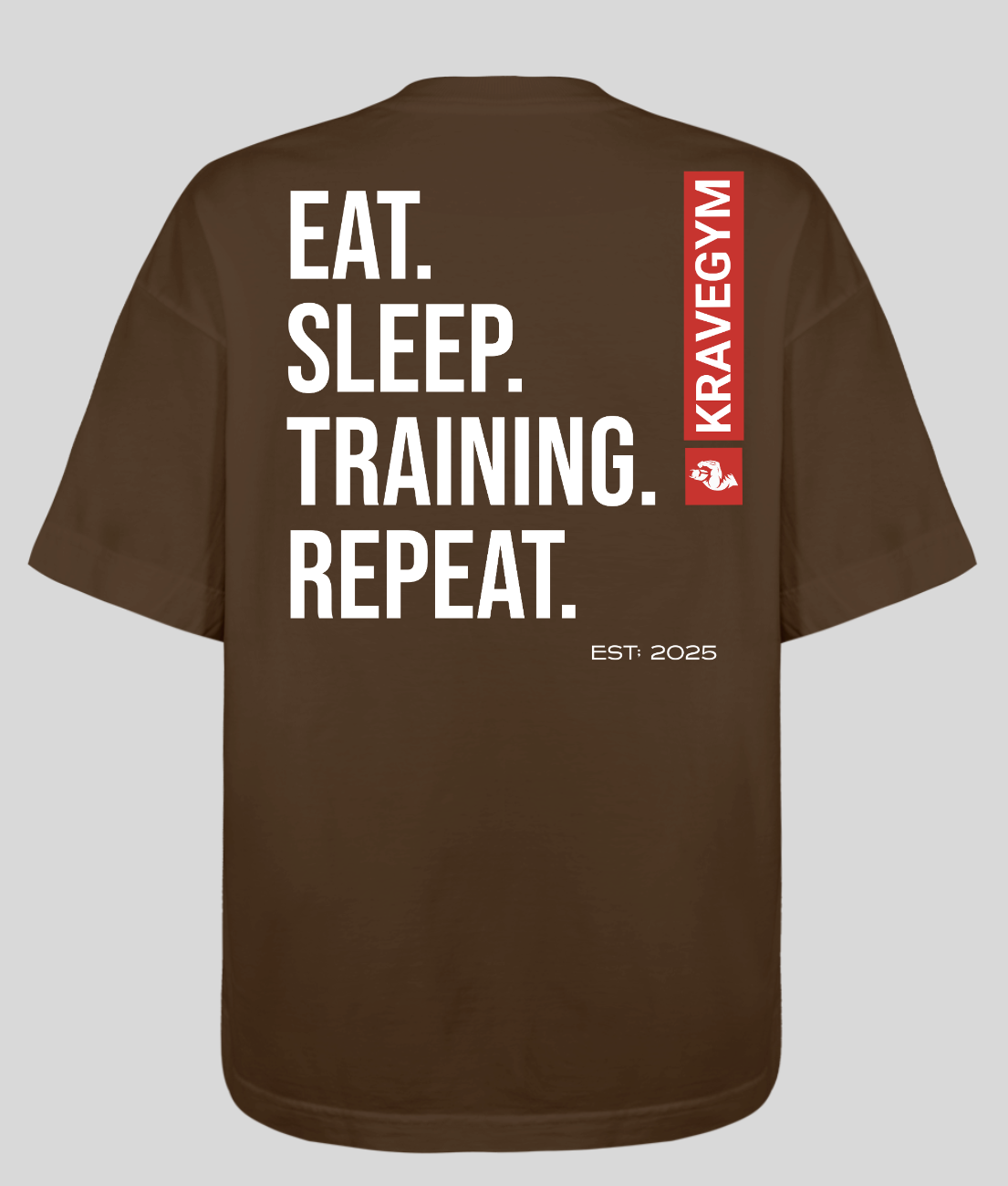 Camiseta Oversized - EAT, SLEEP