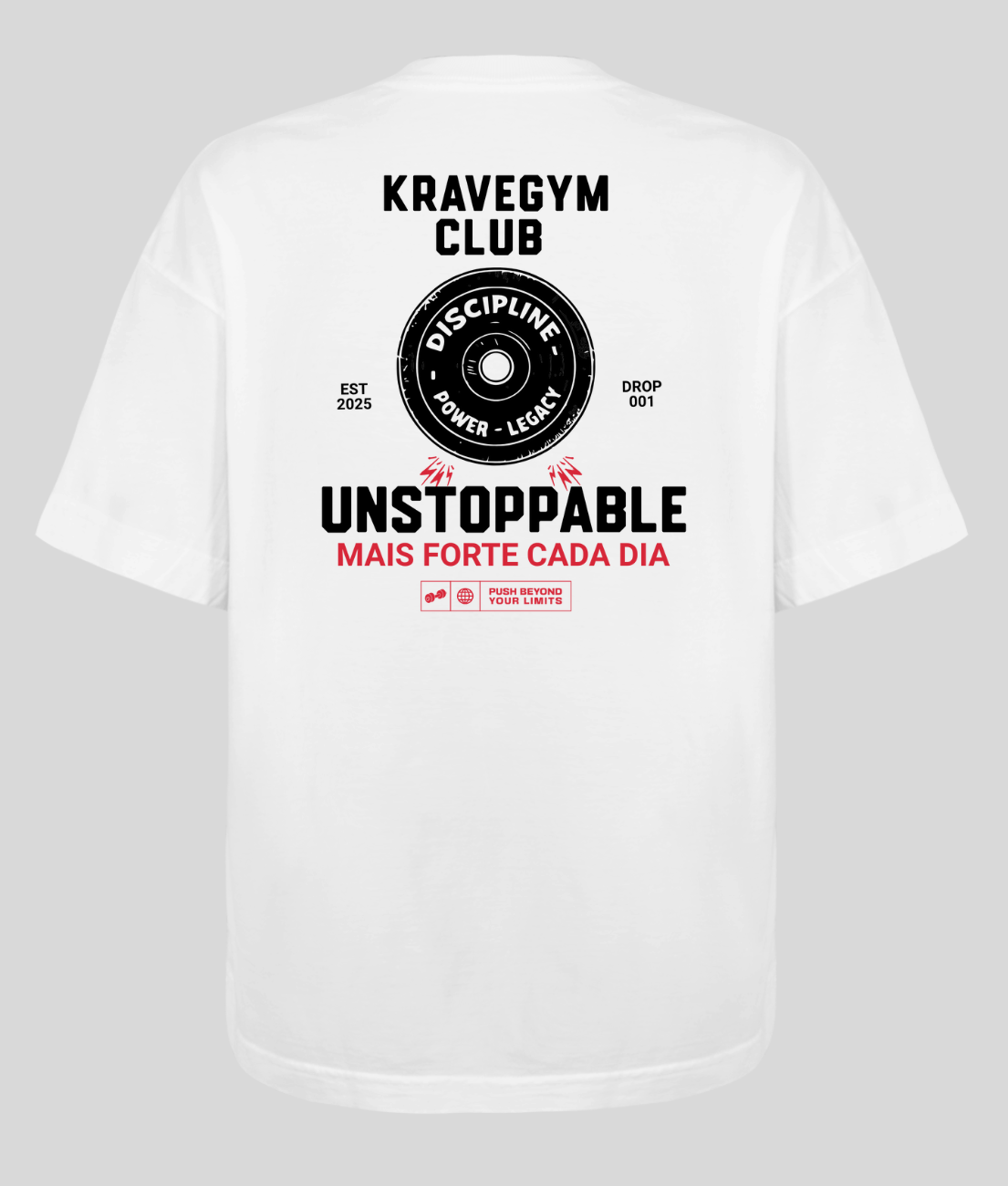 Camiseta Oversized - UNSTOPPABLE