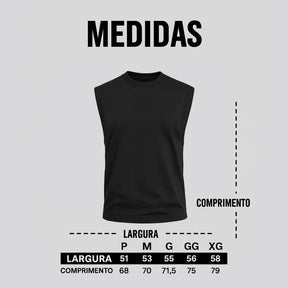 Regata Oversized - Força acima das desculpas